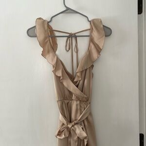 Show me your mumu Samantha ruffle dress